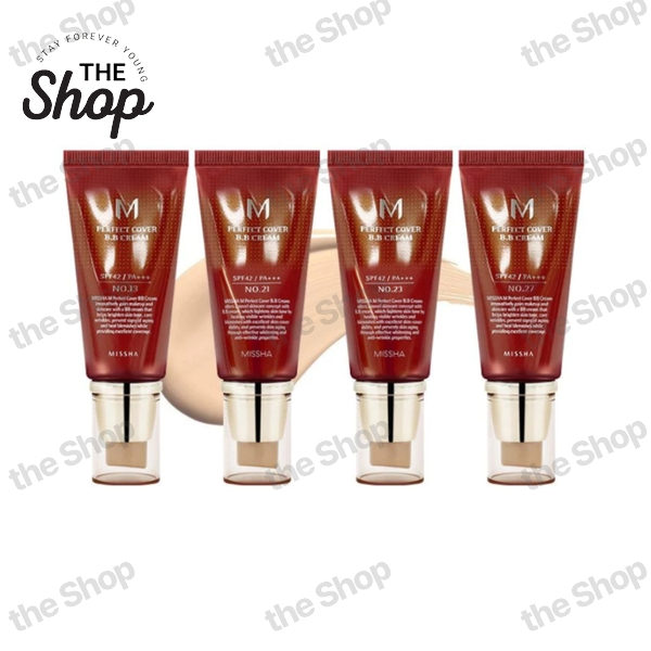 Perfect Cover BB Cream SPF42 PA+++ No.27 | Full Coverage Moisturizing Complexion Skincare BB Cream | Sun Protection Impeccable Finish Korean Beauty Makeup | 50g 1.76oz for All Skin Types main image 1