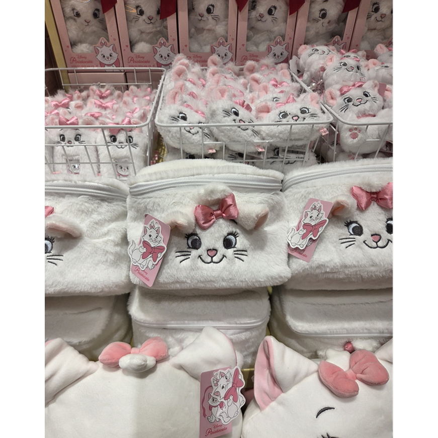 [DISNEY] Bộ sưu tập túi Butter Shop Twinkle Marie (3 loại) Đồng xu, Dây, Túi trang điểm