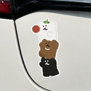 [Dinotaeng] Quokka BOBO Sticker Trang Trí Có Thể Tháo Rời | Sticker Laptop Dễ Thương | Sticker Dán Ô Tô | Không Để Lại Keo