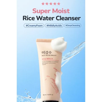 [THE FACE SHOP] Sữa rửa mặt tươi sáng Migamsu 300ml | Sữa rửa mặt nhẹ nhàng | Bọt rửa mặt làm sáng da Hàn Quốc để sử dụng hàng ngày | Sữa rửa mặt dưỡng ẩm