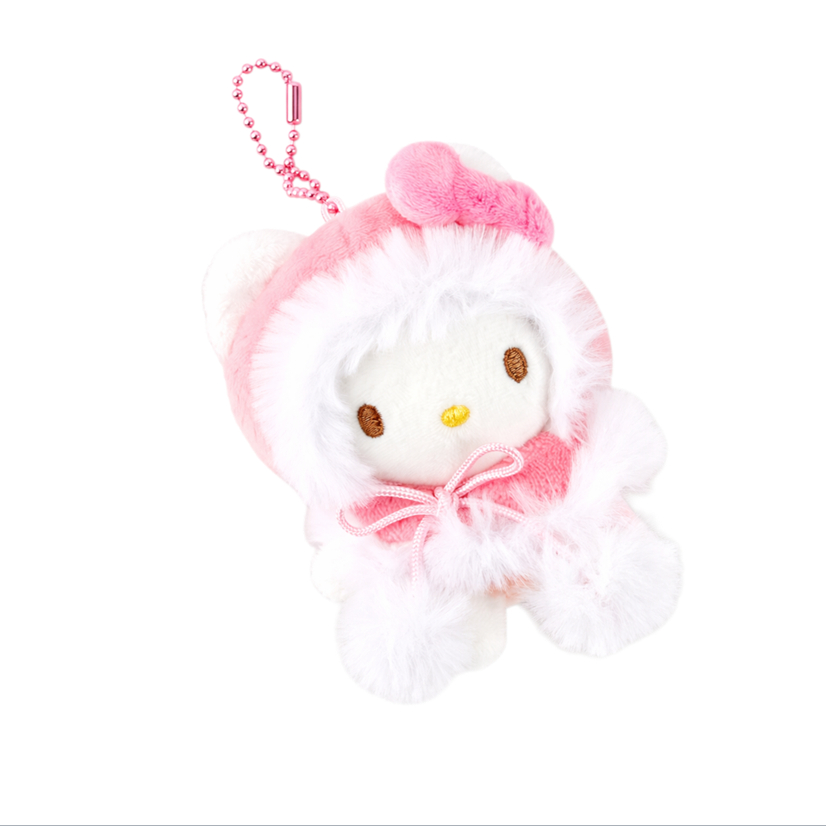 [SANRIO] Màu sắc mùa đông Túi quyến rũ 8cm (Kitty / Mymelody / Cinnamoroll / Pompompurin / Pochacco /