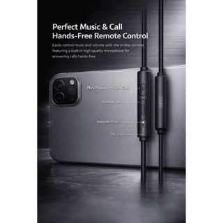 Tai nghe có dây Britz P20GX Tai nghe nhét tai 3,5 mm có Mic & Điều khiển từ xa Cáp không bị rối âm thanh Hi-Fi