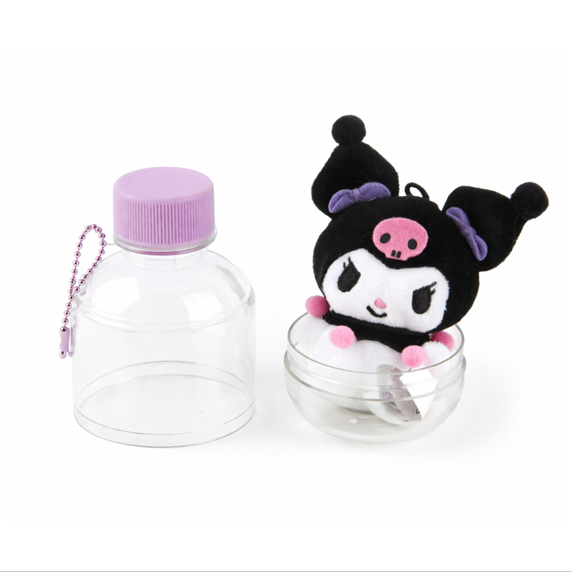 [SANRIO] Túi đựng chai quyến rũ 8cm Sanrio được cấp phép (Hangyodon / Tuxedosam / Chococat / Kitty / Kuromi / P