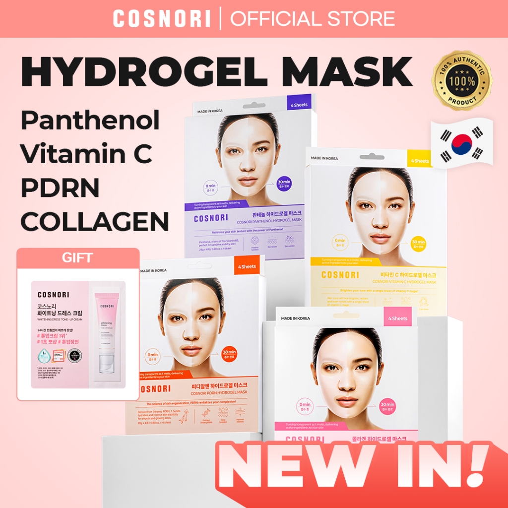 Mặt nạ Hydrogel COSNORI (4 loại × 4 chiếc)