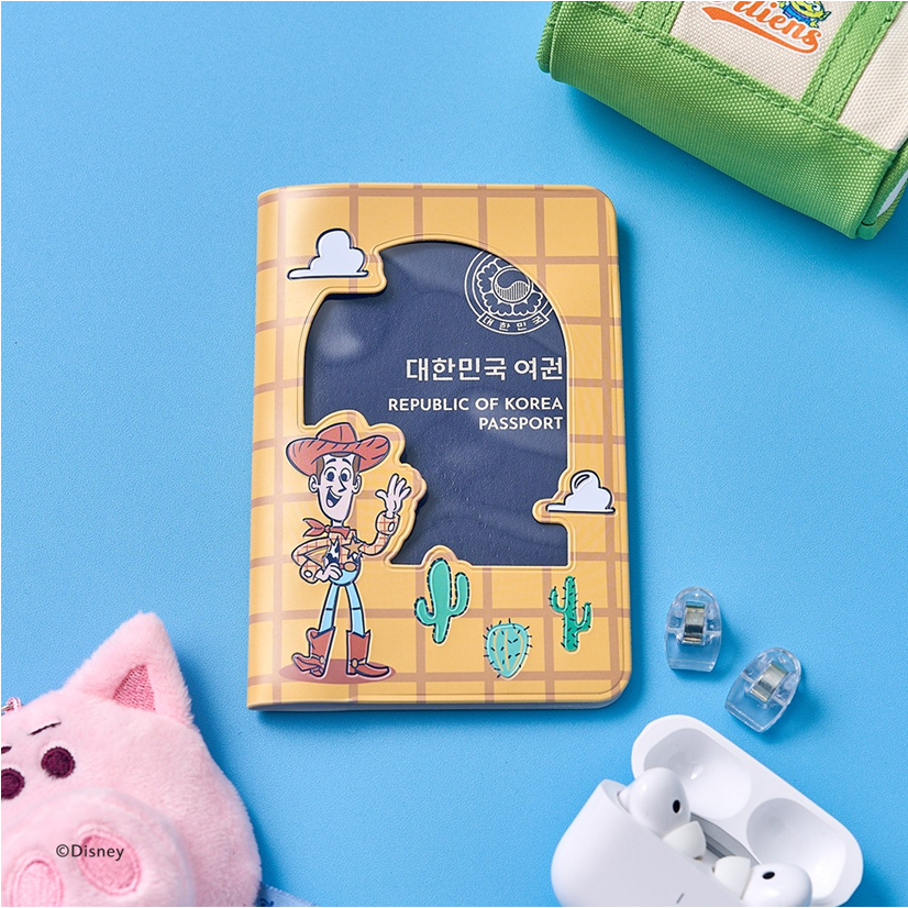 [PIXAR] Hộp đựng hộ chiếu BUTTER SHOP Toytory (Alien / Woody)
