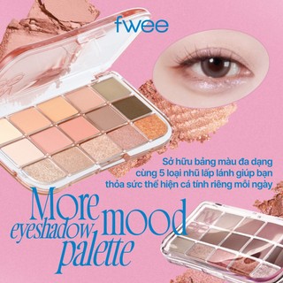 [fwee] More Mood Bảng Phấn Mắt — 6 Màu (12g) / More Mood Eye Palette
