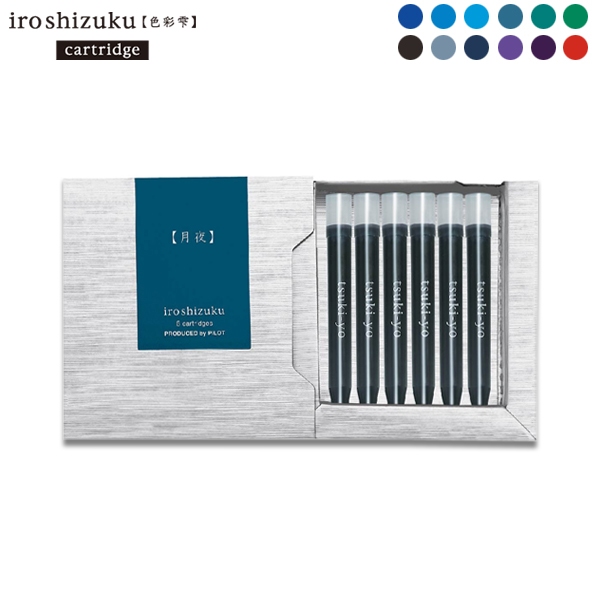 PILOT Iroshizuku Muc Ong IRF-6S/But May Nhat Ban/Muc Nuoc Nhuom/6 Ong Moi Hop/12 Mau/Japan