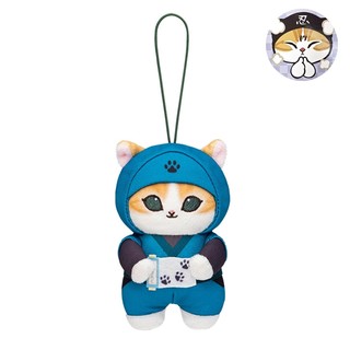 Mofusand Ninja Cat Sang Trọng Móc Khóa Dễ Thương Sang Trọng Túi Charm 10cm