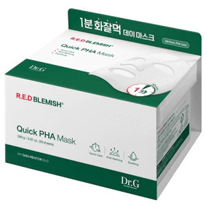 Dr.G Mặt nạ Red Blemish Quick PHA 280g 30 tờ