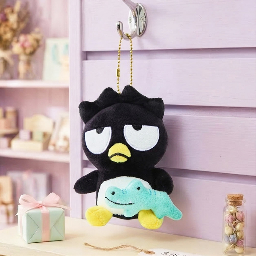 [SANRIO] Túi đựng búp bê Sanrio Buddy Gganbu quyến rũ 13cm (Pochacco / Keroppi / Badtz-Maru / Tuxed