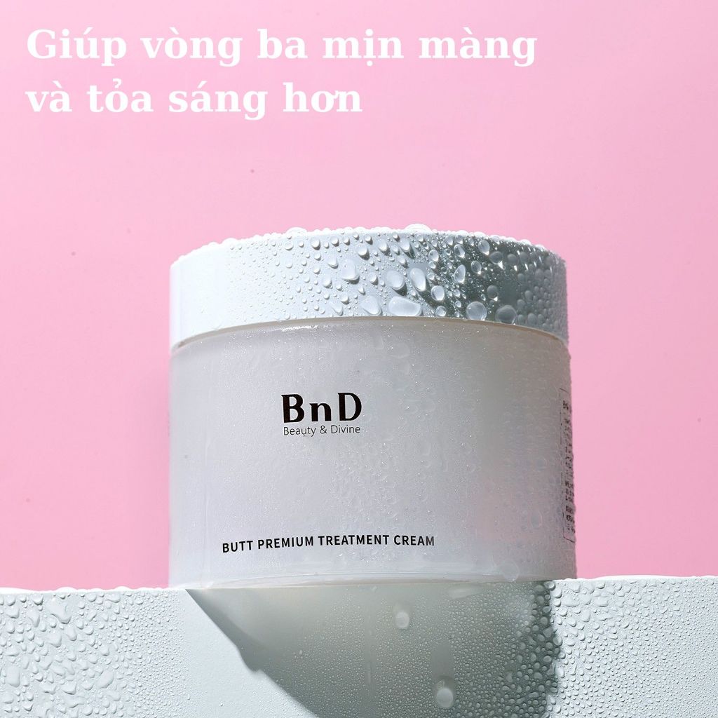 Kem Hỗ trợ giảm mụn mông & lưng Hàn Quốc -100ml - BnD Butt Cream 100g