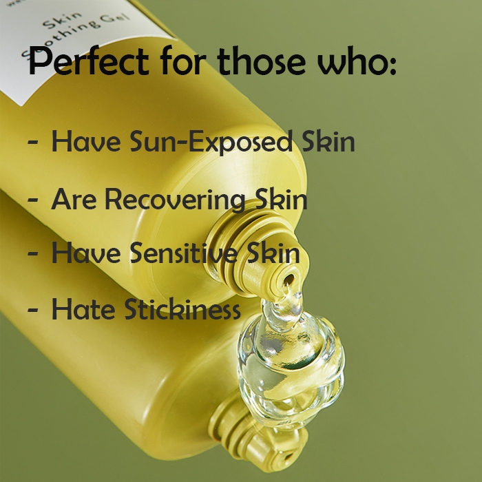 [A24 Official] Gel Dịu Da Hữu Cơ Skin Soothing Gel | Chiết xuất Lô Hội và Cica Cấp Ẩm