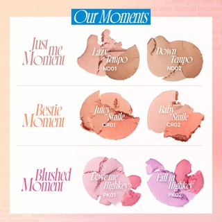[fwee] Phấn Má Đôi – 12 Màu (7.2g) / Mellow Dual Blush