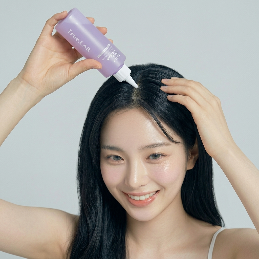 [True.LAB] Giấm Dưỡng Da Đầu Ngăn Rụng Tóc, Thải Độc Làm Mát 210ml