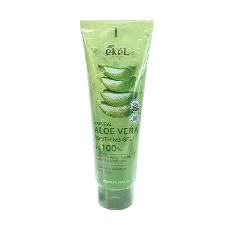 [EKEL] Aloe Vera 100% Làm dịu & Độ ẩm 300g / Gel làm dịu lô hội tự nhiên (loại ống) 250ml