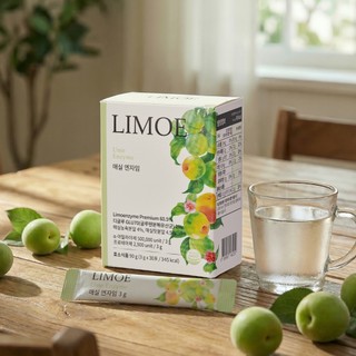 Limoe Ngũ Cốc Mận Lên Men Tự Nhiên LIMOE |  Vitamin C, Hỗ Trợ Tiêu Hoá Nhẹ Bụng (Hộp 30 gói)