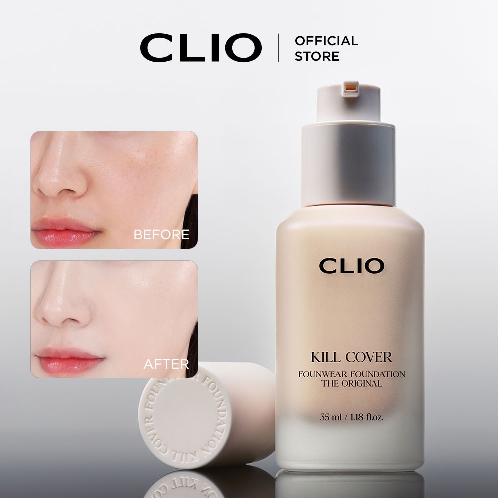 [CLIO] Kem Nền Che Phủ Cao Kill Cover Founwear Fundation The Original (35ml)
