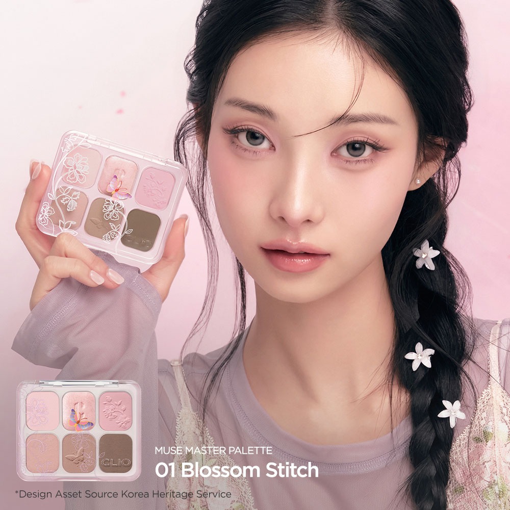 CLIO [CLIP - MỚI] MUSE MASTER PALETTE - 6 màu, trang điểm hàng ngày