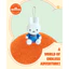 Móc khóa Bagcharm búp bê sang trọng dành cho gia đình Miffy (Tùy chọn: Mẹ / Bố / Quần yếm Miffy)