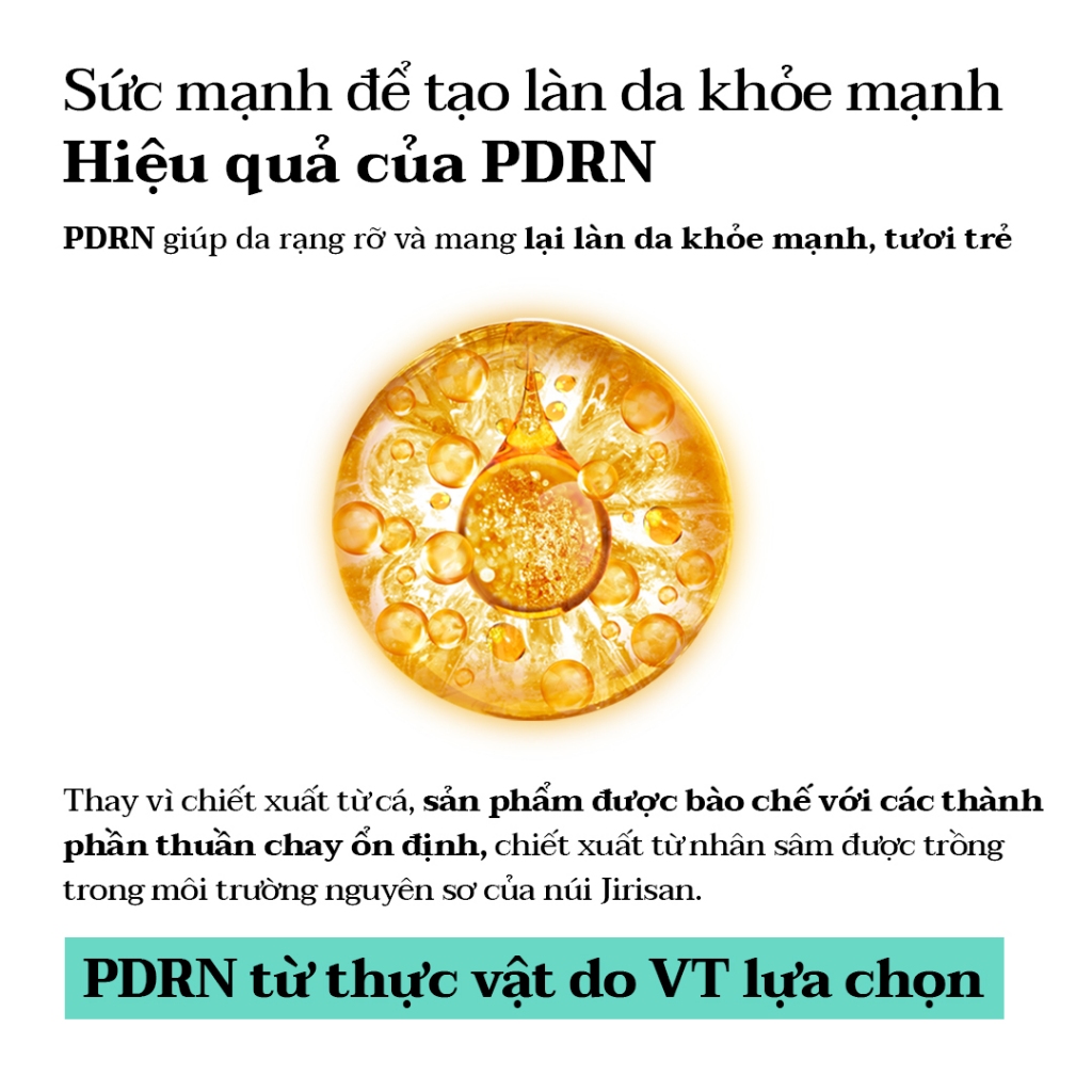 [VT] Bộ đặc biệt Tinh chất PDRN thuần chay gốc thực vật [Flagship chính thức]