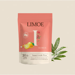 Trà Túi Lọc Thảo Mộc LIMOE Inner With Tea Hữu Cơ Vitamin C Thanh Lọc Giải Nhiệt (Hộp 20 Túi)