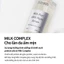 Sữa Peel Aha Night Serum 50ml, protein sữa 70,8% dưỡng ẩm, Chống Sebum P và Tannin Complex HR cho các thành phần được cấp bằng sáng chế làm săn chắc lỗ chân lông