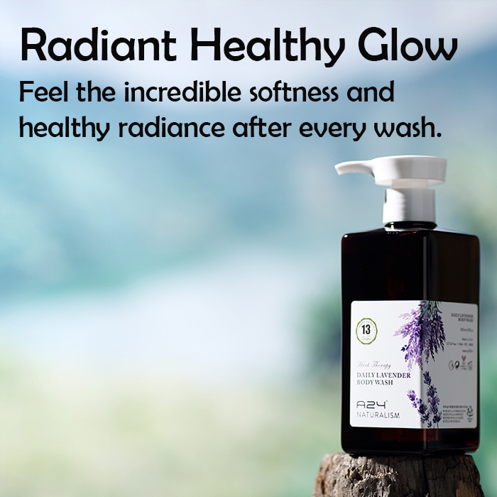 [A24 Official] Sữa Tắm Oải Hương Hữu Cơ Naturalism Lavender Body Wash | Dịu Nhẹ Cho Da 500ml