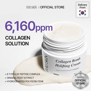 Collagen Bomb Hylifting Cream 100ml, Collagen thủy phân, + (Kem dưỡng mắt Collagen Bomb 7g quà tặng)