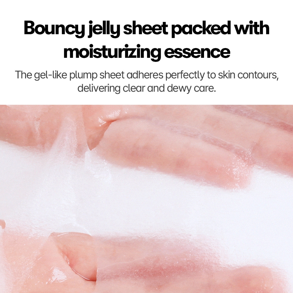 [VT] Mặt nạ PDRN Glow Sheet 10ea Vegan PDRN Jelly Mask Set Hydrating & Brightening [Flagship chính thức]