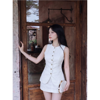 𝙈𝙄𝙉𝘼 𝙎𝙀𝙏 - Set Linen Áo và Chân Váy