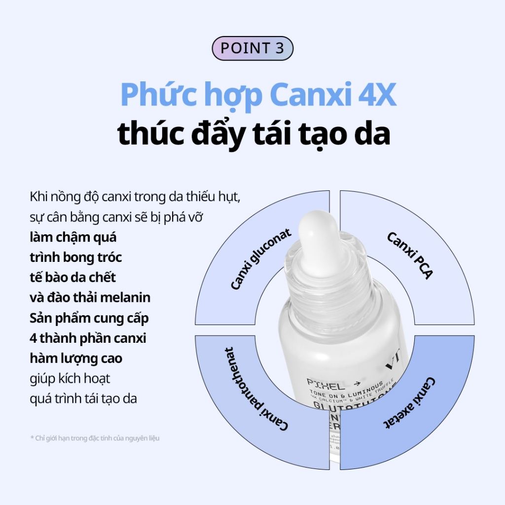 [VT] Glutathione Tone-On Serum 30ml Serum Trắng Da, Nâng Tone Tự Nhiên Không Makeup, Giảm Thâm Mụn, Nám & Sắc Tố Da