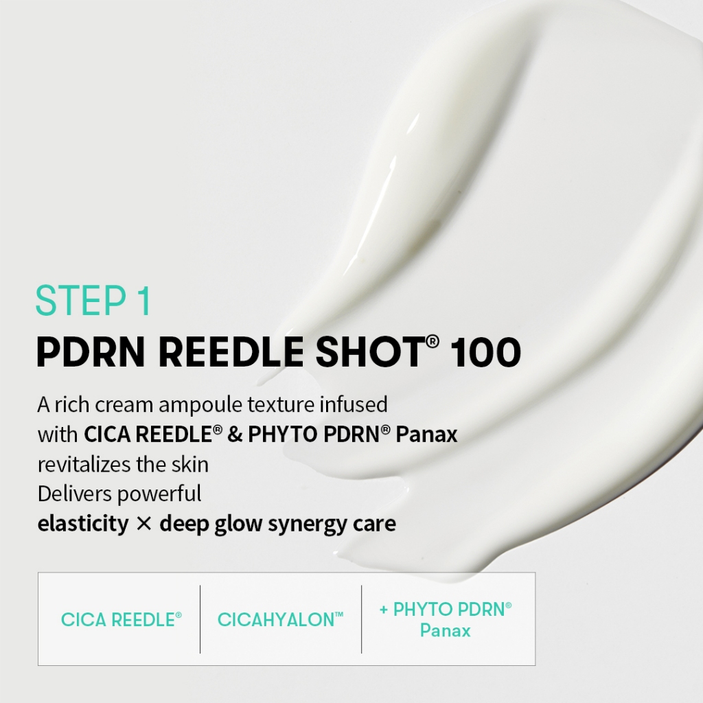 [VT] PDRN Reedle shot 100 Mặt nạ Hydrogel 2 bước PDRN dựa trên thực vật Sửa chữa da phát sáng tự nhiên [Flagship chính thức]