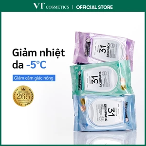 Skin Pack Miếng Toner Pad GÓI DA Làm Mát (Nhẹ nhàng, Phát sáng, Mịn màng) [Cửa hàng chính hãng]