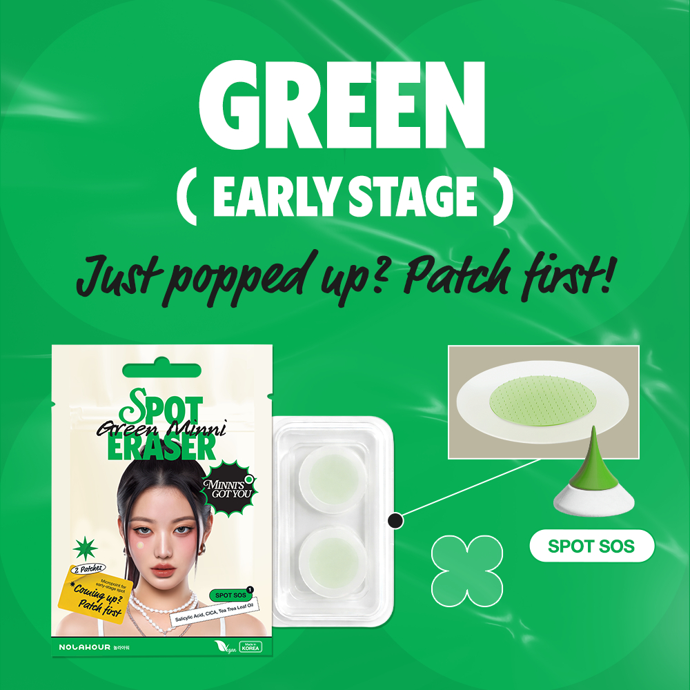 NOLAHOUR Spot Eraser Minni 3 Loại Miếng Dán Mụn: Làm Dịu Mụn Mới Nổi, Che Phủ & Bảo Vệ Mụn Có Mủ/Đã Vỡ, Làm Sáng Vết Đỏ Sau Mụn