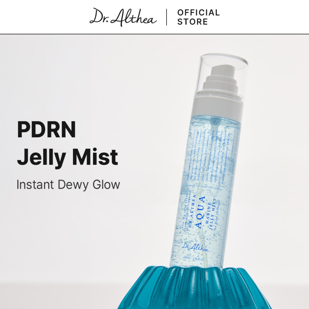 [Dr.Althea Official] Xịt khoáng dạng thạch cấp ẩm sâu, căng bóng mọng nước cho da khô Dr.Althea Aqua Marine Jelly Mist 100ml (10% Nước Biển Sâu Ulleungdo, PDRN Thuần Chay)