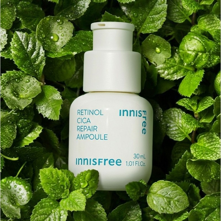 [Innisfree] Tinh Chất Retinol Cica Repair Ampoule 30ml/50ml | Da Nhạy Cảm, Lỗ Chân Lông