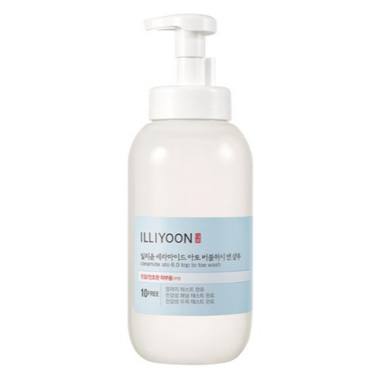 Illiyoon Dầu gội và rửa bong bóng Ceramime ato 400,900ml
