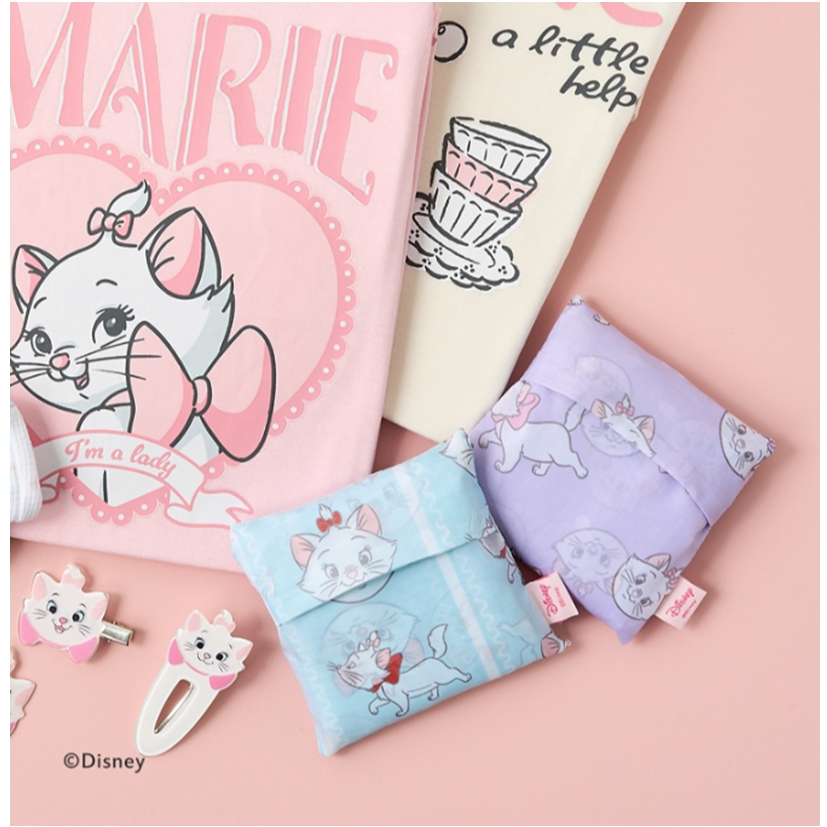 [DISNEY] buttershop SHOP Marie Character Market Bag (bầu trời / hoa oải hương)