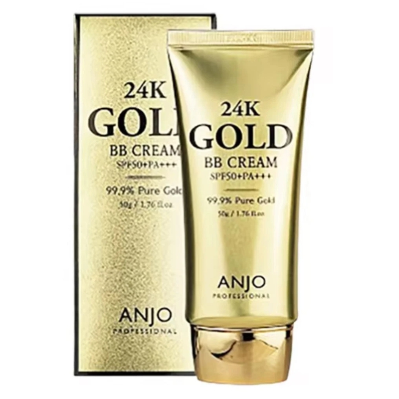 [ANJO] Kem BB vàng 24K SPF50 + PA + + + 50g
