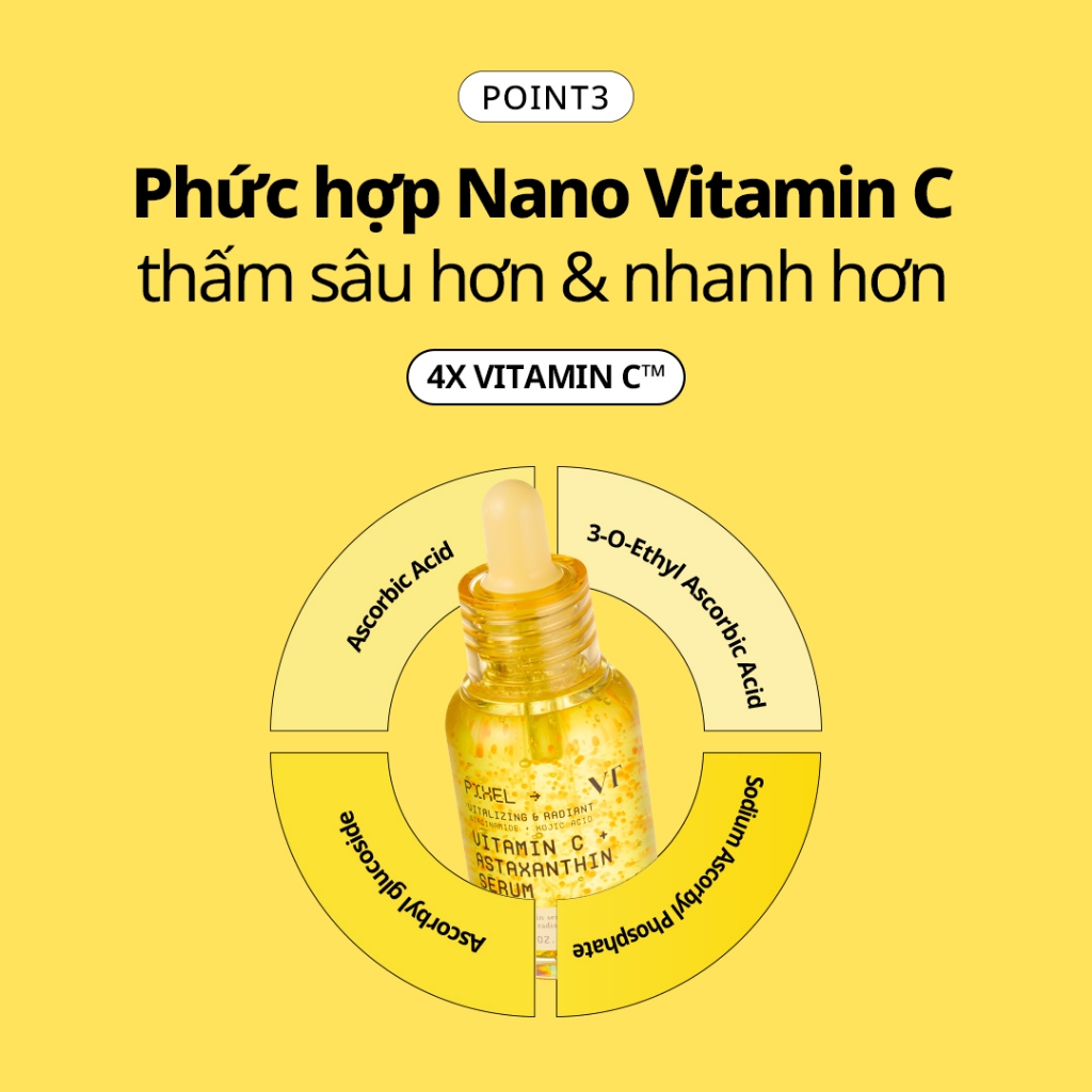 [VT] Vitamin C Astaxanthin Serum 30ml Làm sáng da & chăm sóc sắc tố melanin [Flagship chính thức]