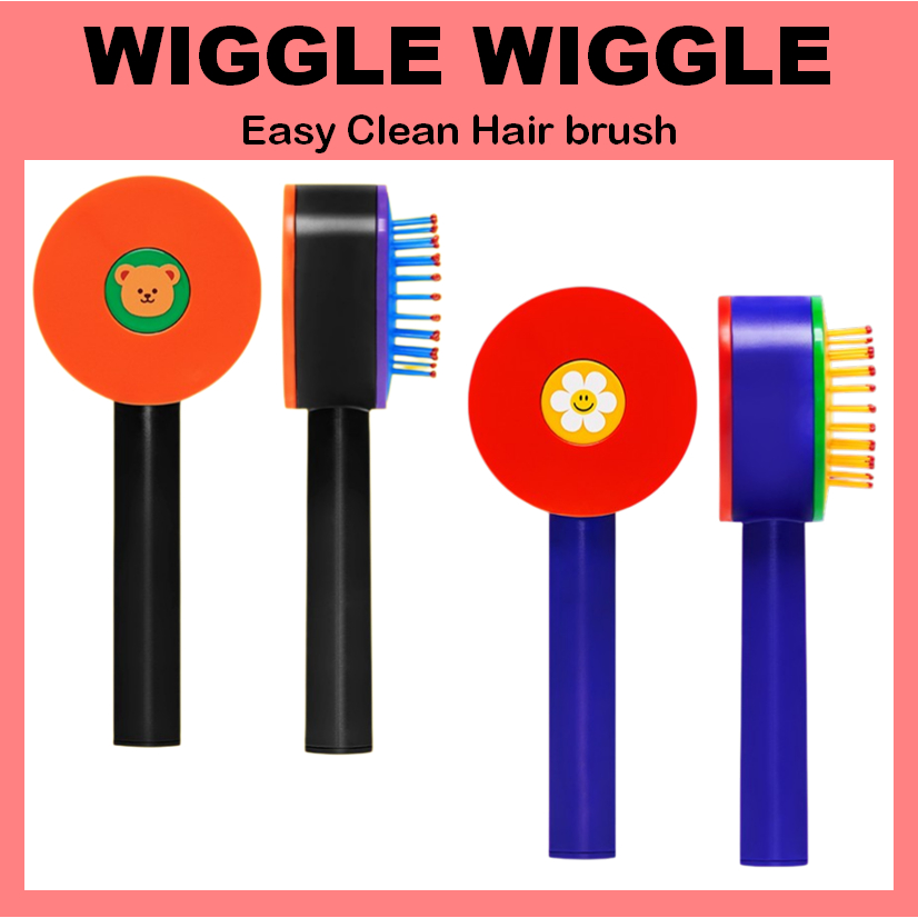 [WIGGLE WIGGLE] Bàn chải tóc dễ dàng làm sạch (Wiggle Bear / Smile We Love)