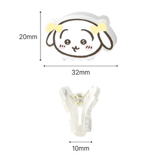 Kẹp Tóc Chiikawa Hachiware Usagi Mini - Bộ Phụ Kiện Tóc Kawaii