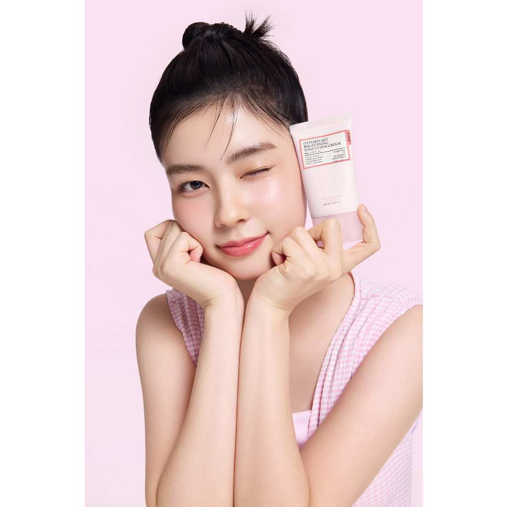 [FULLY Chính Hãng] Fully Kem chống nắng nâng tone Hồng 50ml, Vitamain B12 Brightening Tone up Sun Cream 50ml | BigBuy360 - bigbuy360.vn