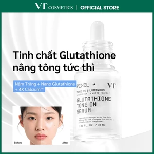 Glutathione Tone-On Serum 30ml Serum Trắng Da, Nâng Tone Tự Nhiên Không Makeup, Giảm Thâm Mụn, Nám & Sắc Tố Da