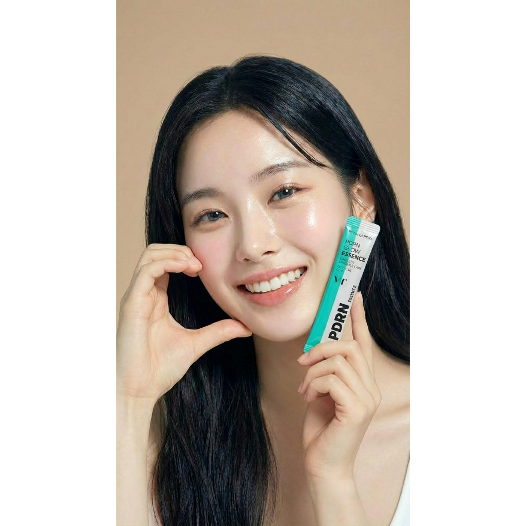 [VT] Tinh Chất Dưỡng Da Vegan PDRN Essence (2ml x 8 gói) | Phục Hồi & Da Căng Bóng