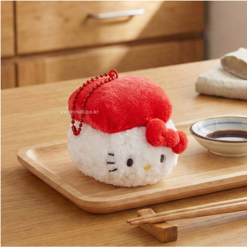 [SANRIO] Túi đựng sushi nhân vật Sanrio quyến rũ 5cm (Kitty / Cinnamoroll / Pochacco / Pompompurin / Hangyodon / Badtz-maru)