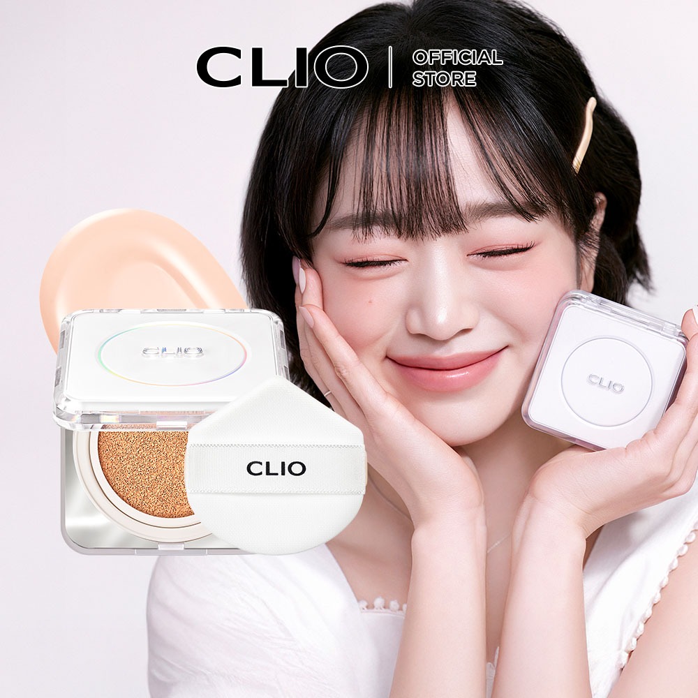 CLIO [CIO] | Bộ đệm trang phục Kill Cover The Original Set (+ Refill) 15g + 15g | Cusion satin thoáng mát, lâu trôi, mịn màng