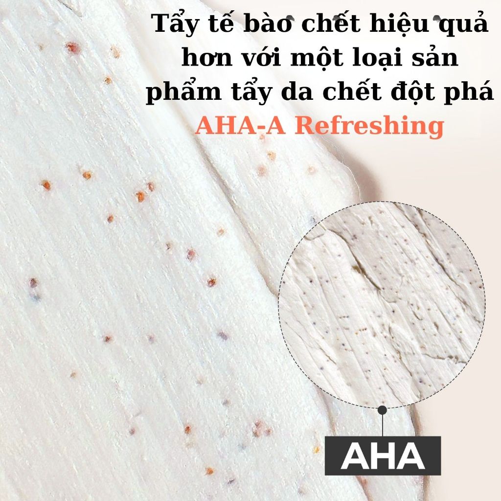 Tẩy da chết Collagen Hàn Quốc (BnD Marshmallow AHA) cho mặt và body - Dịu nhẹ, làm sáng da | 200g