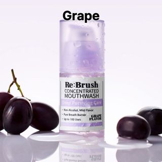 [Rebrush] Nước Súc Miệng Vị Nho/Đào/Táo Xanh 20ml | Không Cồn | Dạng Gói Tiện Lợi