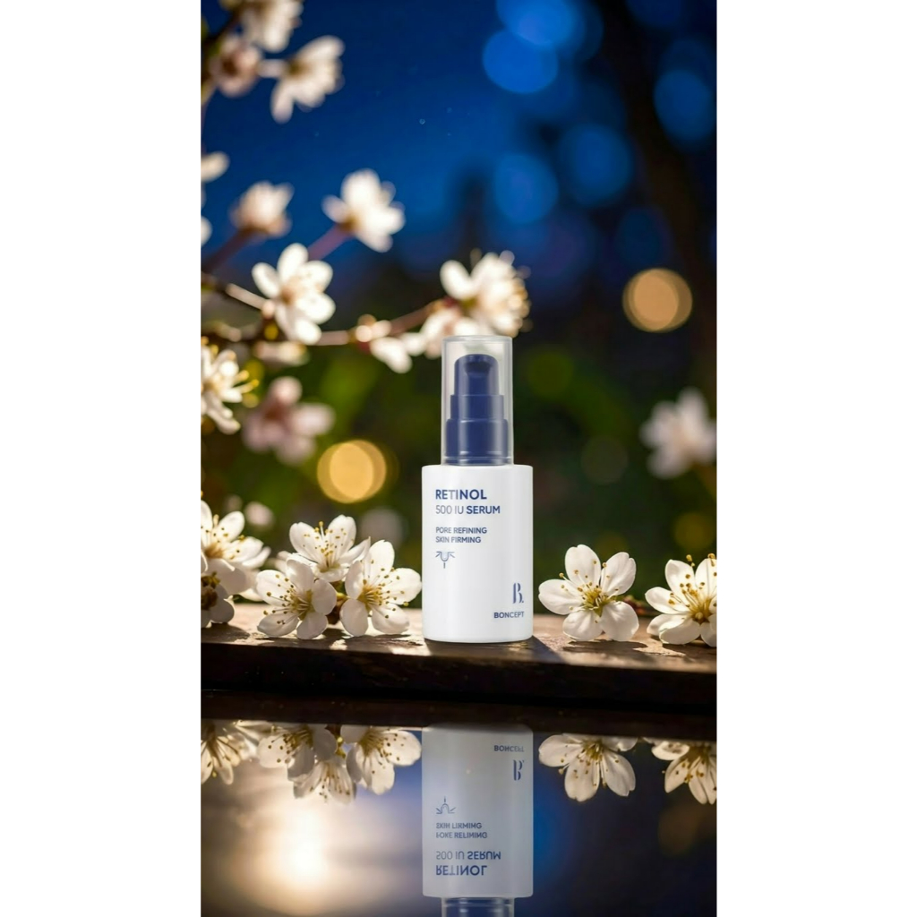 🔥Da Căng Bóng🔥 BONCEPT Retinol 500IU - Serum/Kem Mắt/Xóa Nhăn - Giảm Mụn & Trẻ Hóa Da Hiệu Quả